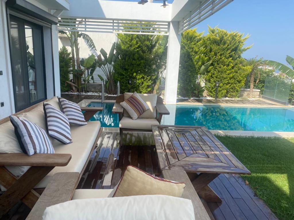 Villa Aleph-Kiralik Muestakil Havuzlu Luex Villa بودروم المظهر الخارجي الصورة